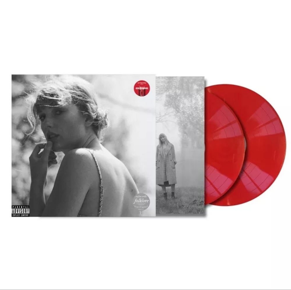 Taylor Swift Folklore Target Exclusive Vinyl, Red Unopened